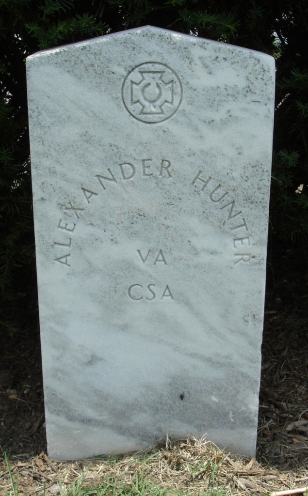 Alexander Hunter - Confederate States Of America Army