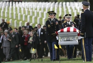 U. S. Army Group Burial - Iraq Helicopter Crash, 22 August 2007