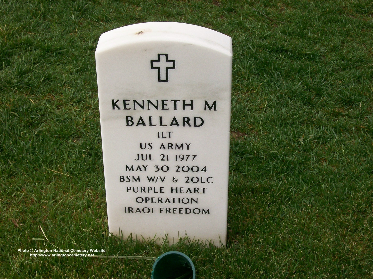 Kenneth Michael Ballard - First Lieutenant, United States Army