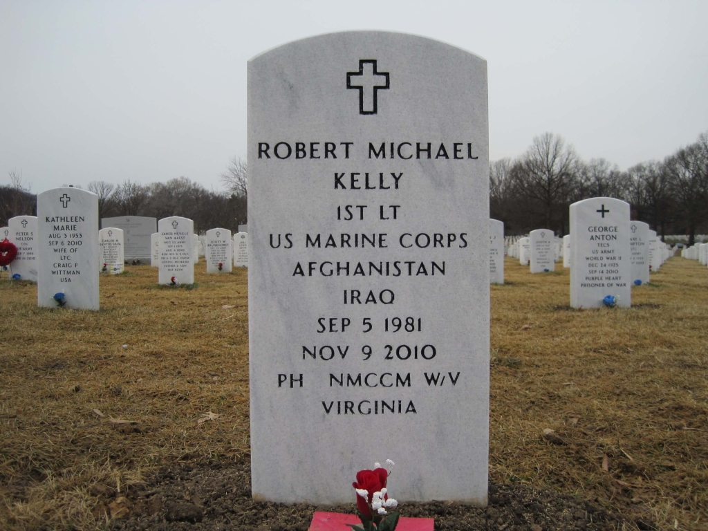 Robert Michael Kelly First Lieutenant United States Marine Corps