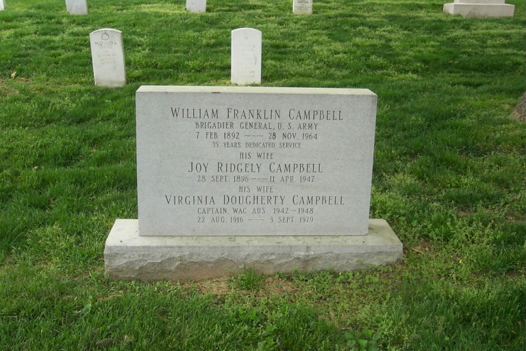 William Franklin Campbell - Brigadier General, United States Army